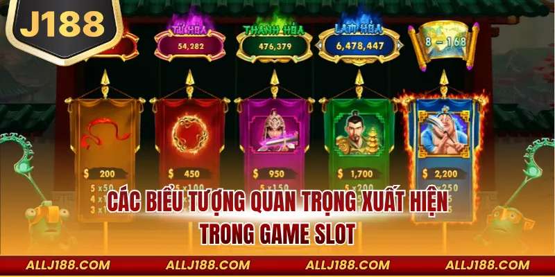 Nổ Hũ Natra - Slots Game Thần Thoại Săn Jackpot Khủng 3 Các biểu tượng quan trọng xuất hiện trong game slot