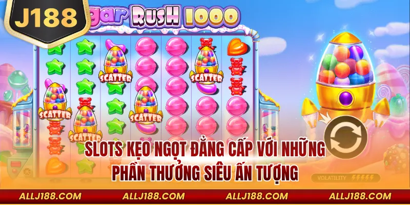 NỔ HŨ 3 Slots kẹo ngọt đẳng cấp với những phần thưởng siêu ấn tượng