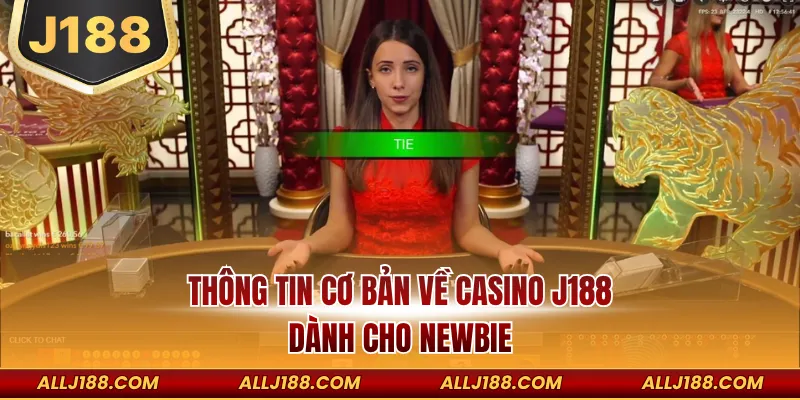 CASINO 1 Thông tin cơ bản về Casino J188 dành cho Newbie
